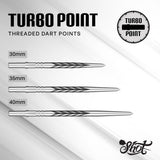 Tribal Weapon Steel Tip Turbo Points Silver