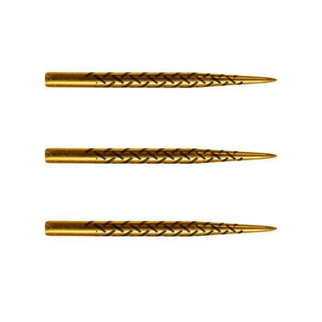 Warrior Kapene Gold Titanium Steel Tip Points 35MM