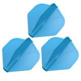 Shot Airfoil Molded Dart Flight Set Blue