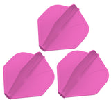 Shot Airfoil Molded Dart Flight Set Pink