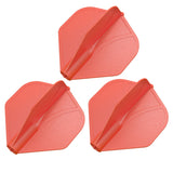 Shot Airfoil Molded Dart Flight Set Red