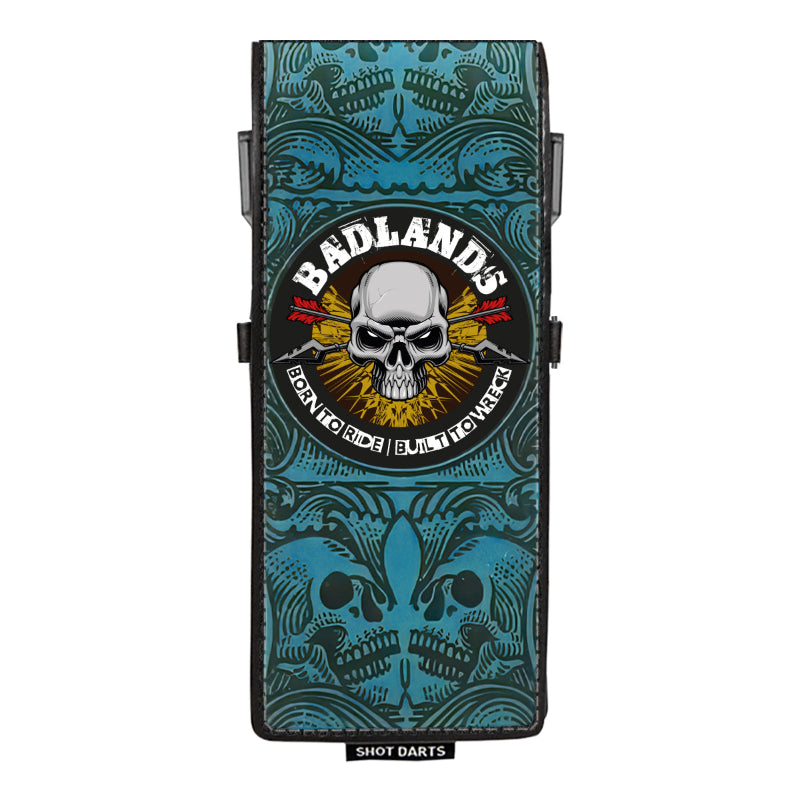 Shot Badlands Inked Dart Wallet Blue