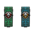 Two Badlands darts cases with skull design on a white background