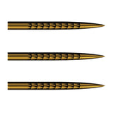 Shot Badlands Tracks Steel Tip Dart Points Gold Ti  