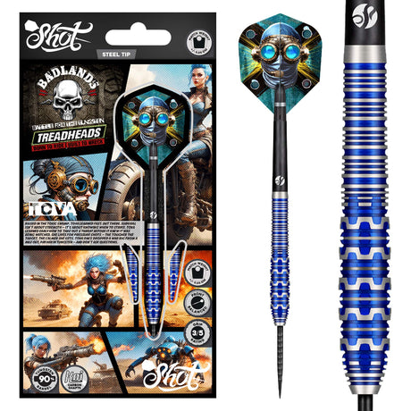 Badlands Tova Steel Tip Dart Set-90% Tungsten Barrels