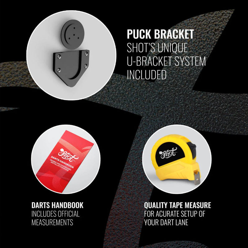 Shot Bandit Dartboard Included Accessories
