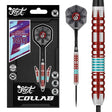 Shot Collab Josh Pearson Steel Tip Dart Set-90% Tungsten Barrels-23gm