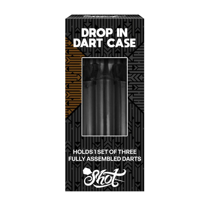 Shot Drop In Dart Case Black