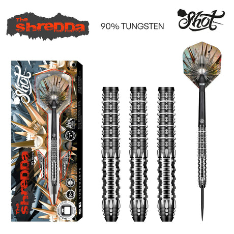Shot Gnarly Shredda Steel Tip Darts