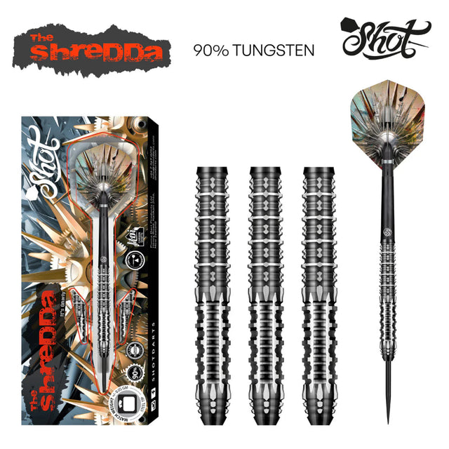 Shot Gnarly Shredda Steel Tip Darts