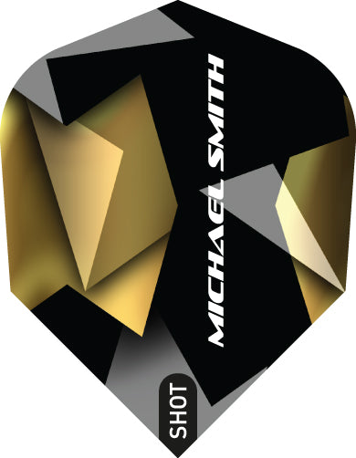 Shot Michael Smith Believe Dart Flight Set-Small Standard