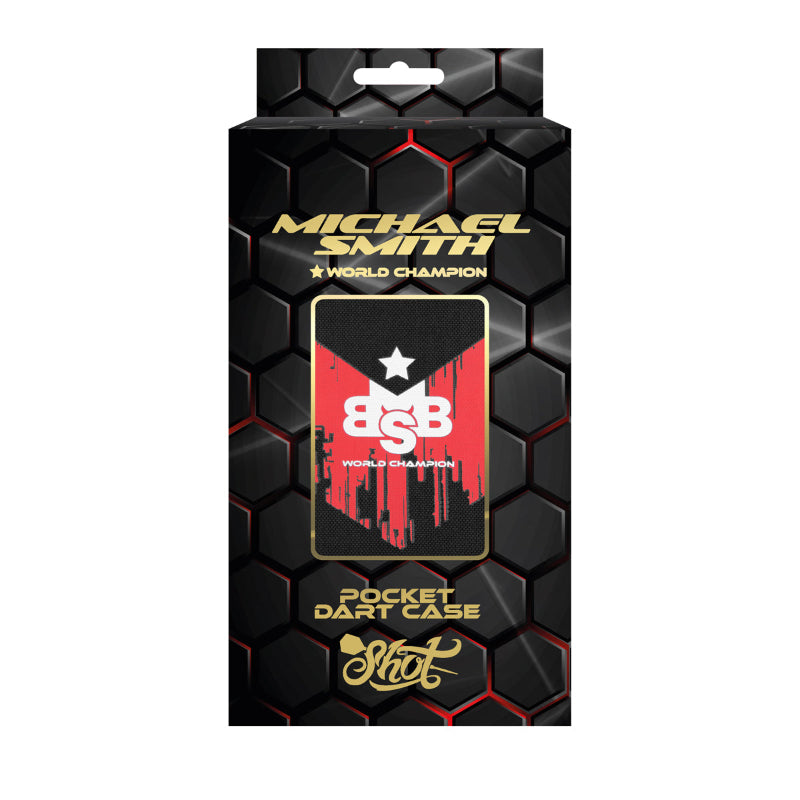 Shot Michael Smith Pocket Darts Case