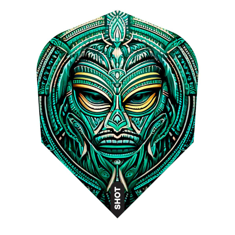 Shot Tribal Weapon Toki Dart Flight Set-Small Standard