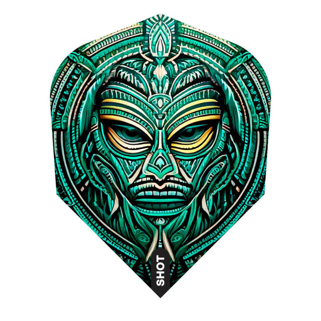Shot Tribal Weapon Toki Dart Flight Set-Small Standard