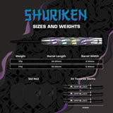 Mission Shuriken 90% Tungsten - Aussie Dart Supplies Online