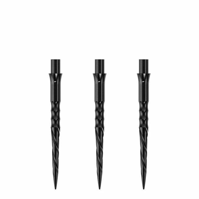 Caliburn EVO Replaceable Darts Points - Spiro - No Lip - Black