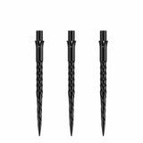 Caliburn EVO Replaceable Darts Points - Spiro - No Lip - Black