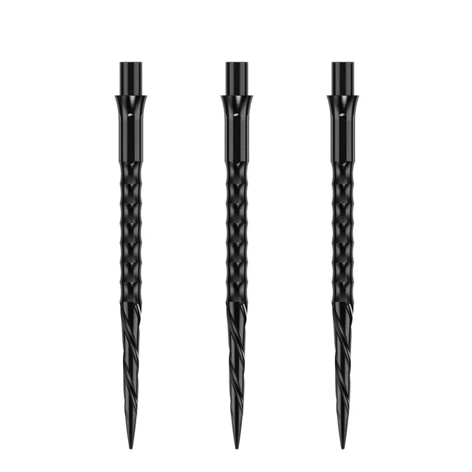Caliburn EVO Replaceable Darts Points - Spiro - No Lip - Black