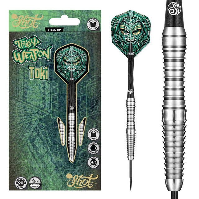Shot Tribal Weapon Toki 90% Tungsten - Aussie Dart Supplies Online