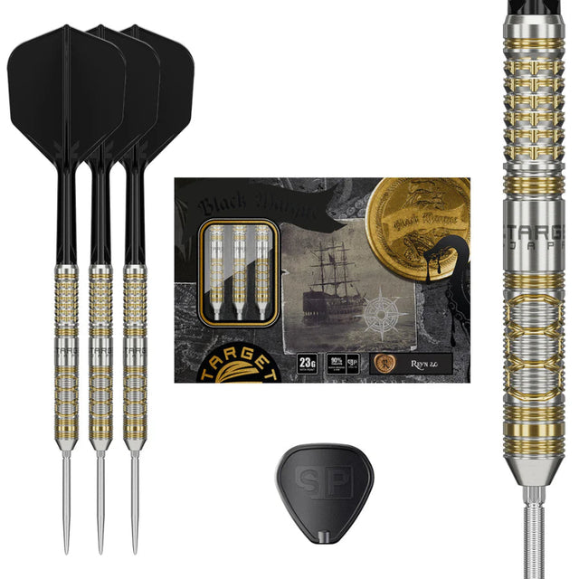 Target Japan Black Marque Reyn G2 90% Tungsten SP Steel Tip Darts