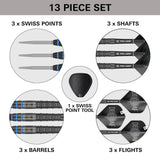 Target Jefferey De Graff 90% Tungsten Swiss Point Darts