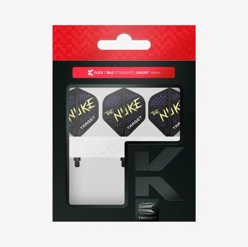 Target Luke Littler The Nuke No2 K-Flex Darts Flights