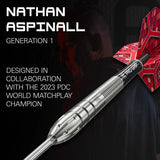 Target Nathan Aspinall G1 SP 90% Tungsten Darts Set