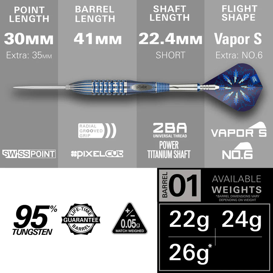 Target Phil Taylor The Power GX2 Darts