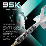 Target Rob Cross 95K SP Steel Tip Darts Set