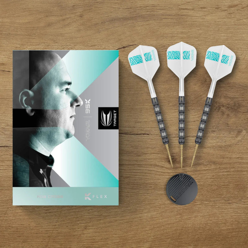 Target Rob Cross 95K SP Steel Tip Darts Set