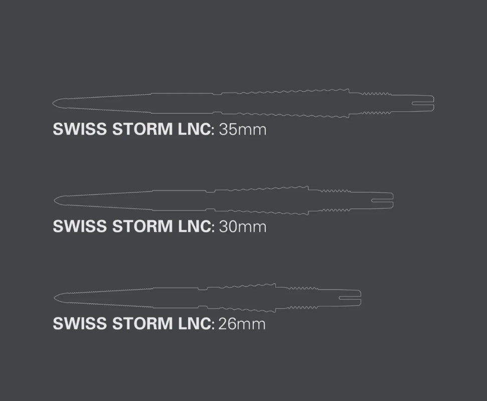Target Swiss Storm LNC Replacement Dart Points