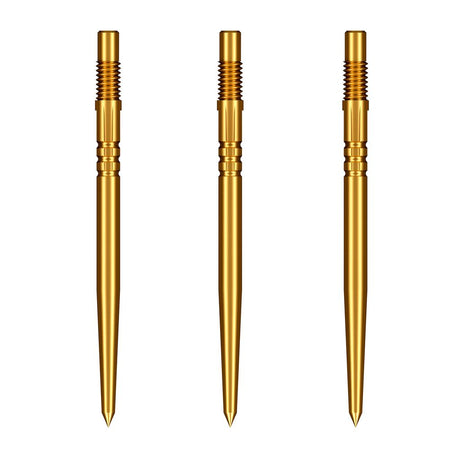 Turbo Steel Tip Dart Points-Gold - Aussie Dart Supplies Online
