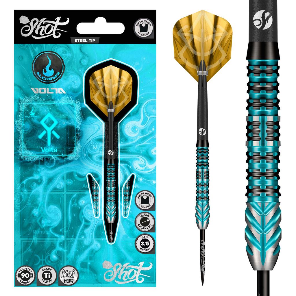 Shot Alchemy Volta 90% Tungsten Barrels - Aussie Dart Supplies Online