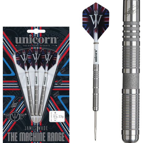 Unicorn James Wade Series 4 Darts 90% Tungsten Steel Tips.