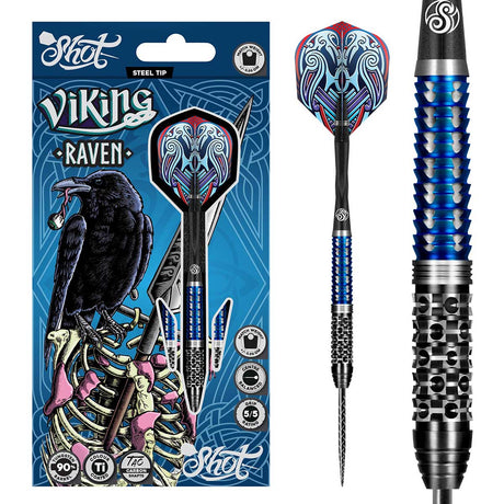 Viking Raven Steel Tip Dart Set-90%-Tungsten - Aussie Dart Supplies Online
