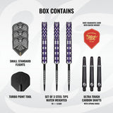 Goths Visara Steel Tip Dart Set-90% Tungsten Barrels