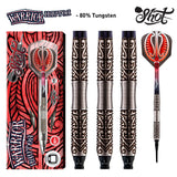 Warrior Hautoa Soft Tip Dart Set-80% Tungsten