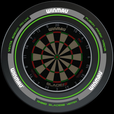 Winmau Advance Black/Green Surround