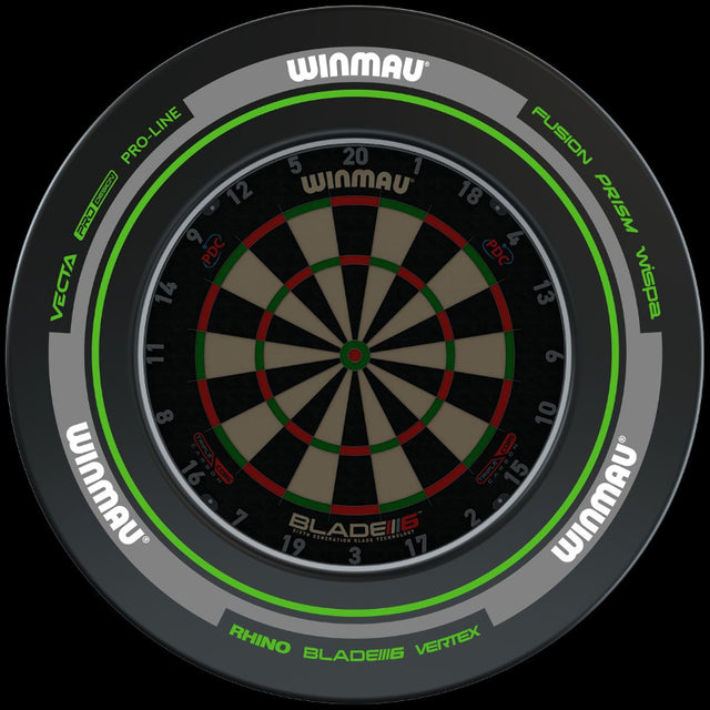Winmau Advance Black/Green Surround
