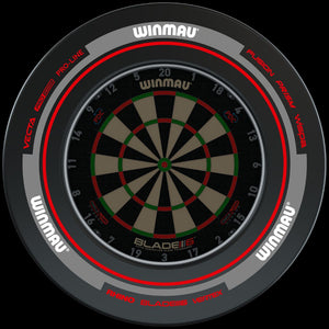 Winmau Advance Black Red Surround
