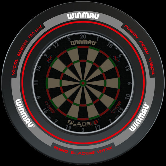 Winmau Advance Black Red Surround