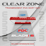 Winmau Clearzone Darts Mat with Oche
