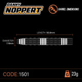 Winmau Danny Nopert Pro Series 85% Tungsten Darts Set 23G