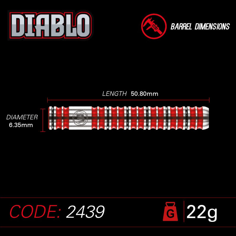 Winmau Diablo 90% Tungsten