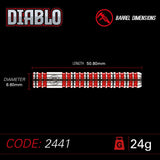 Winmau Diablo 90% Tungsten