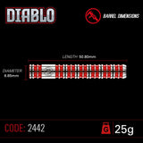 Winmau Diablo 90% Tungsten