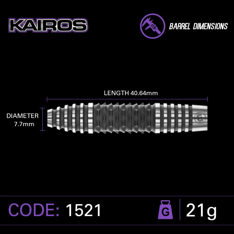 Winmau Kairos 1 90% Tungsten 21G Dart