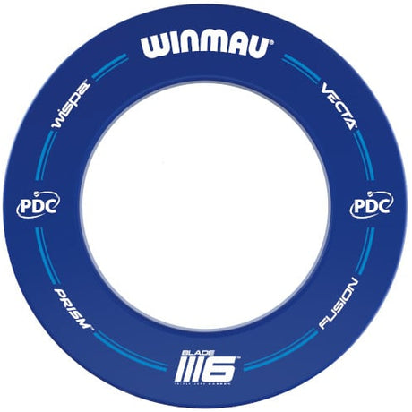 Winmau PDC BLUE DARTBOARD SURROUND BLUE