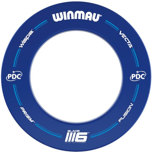 Winmau PDC BLUE DARTBOARD SURROUND BLUE