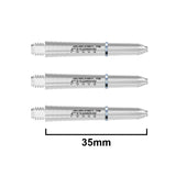 Winmau Prism Force Short White Shafts